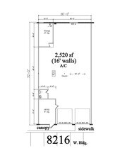8240-8290 E 41st St, Tulsa, OK à louer Plan d’étage– Image 1 sur 1