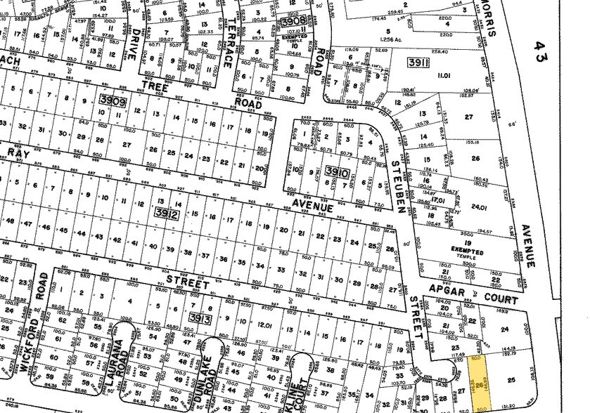 2400 Morris Ave, Union Township, NJ à louer - Plan cadastral – Image 2 sur 3