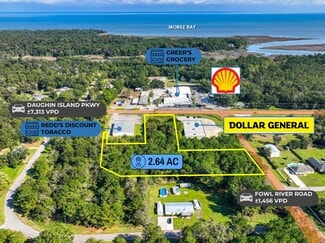 Plus de détails pour adj. to 3280 Fowl River Road, Theodore, AL - Terrain à vendre