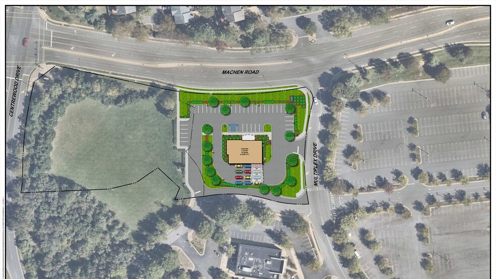 6200 Multiplex Dr, Centreville, VA à vendre - Plan de site – Image 3 sur 3