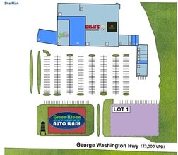 4520-4644 George Washington Hwy, Portsmouth, VA à louer Plan de site– Image 1 sur 1