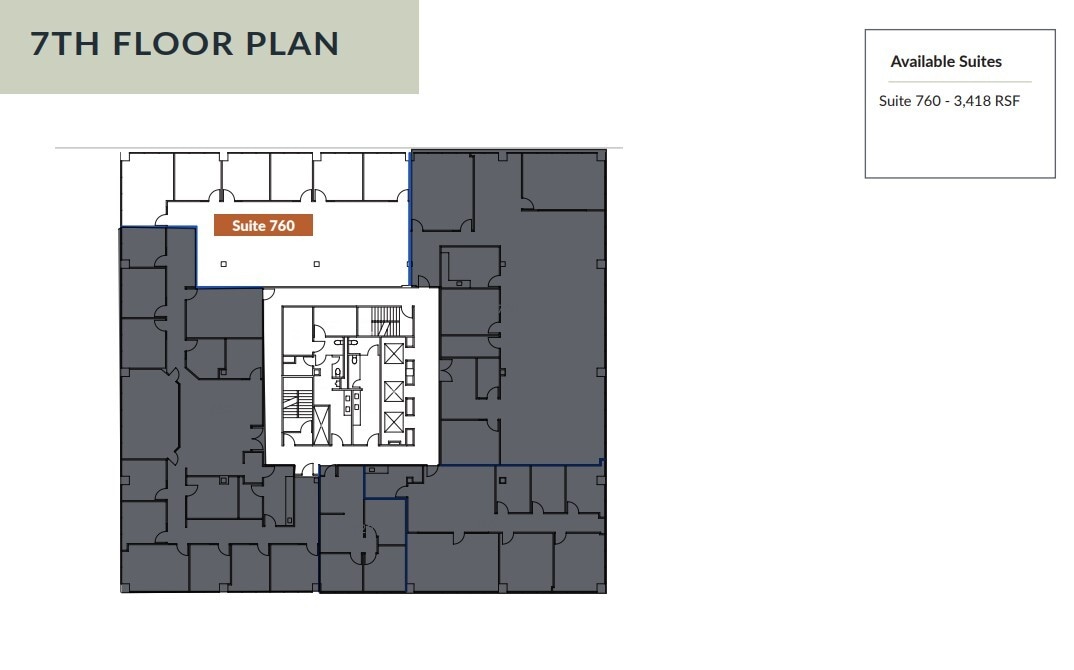 150 S Los Robles Ave, Pasadena, CA à louer Plan d’étage– Image 1 sur 1