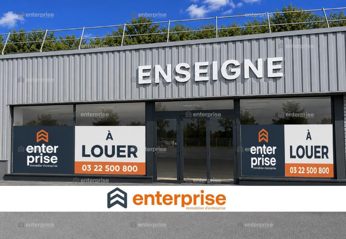 Local commercial dans Longueau à louer Photo de l’immeuble– Image 1 sur 2