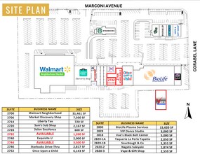 2700-2826 Marconi Ave, Sacramento, CA à louer Photo intérieure– Image 2 sur 3