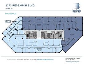 2273 Research Blvd, Rockville, MD à louer Plan d’étage– Image 1 sur 1