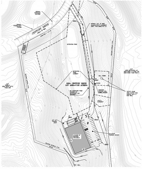 290A Century Drive, West Boylston, MA à vendre - Plan de site – Image 3 sur 4