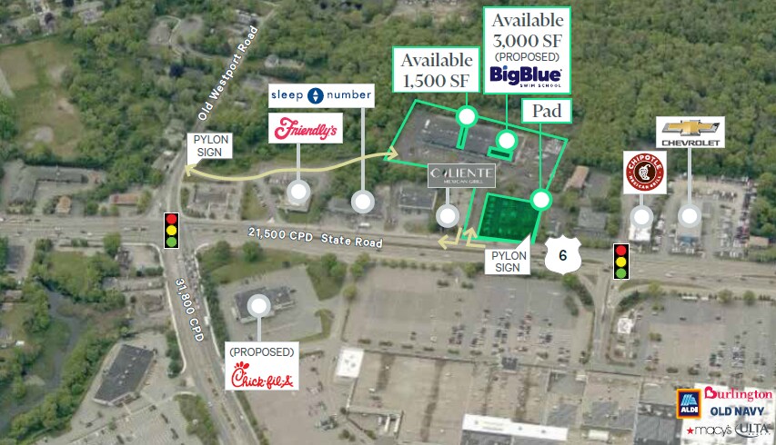 331-337 State Rd, Dartmouth, MA à louer - Photo de l’immeuble – Image 2 sur 2
