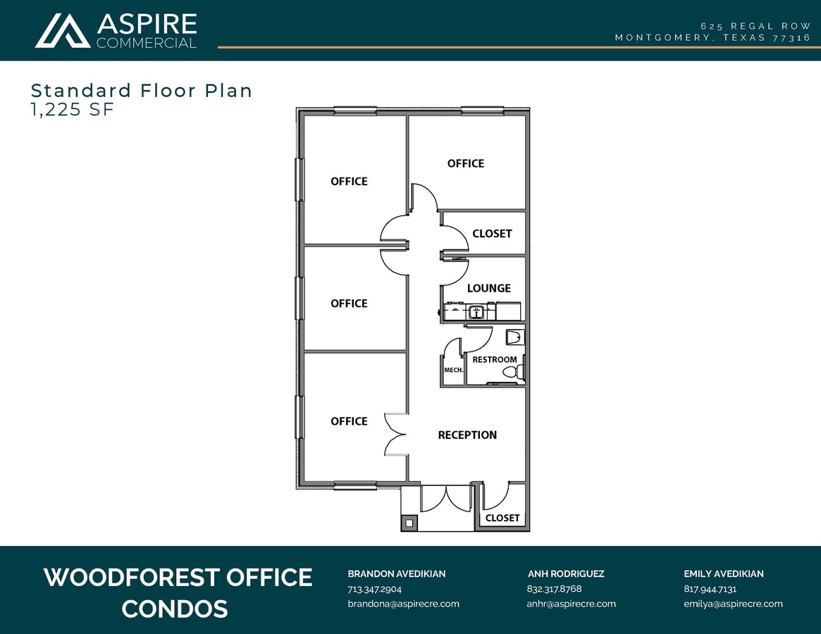 625 Regal Row, Montgomery, TX 77316 - Lot 701 -  - Plan d’étage - Image 1 of 4
