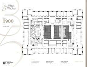35 W Wacker Dr, Chicago, IL à louer Plan d’étage– Image 1 sur 6