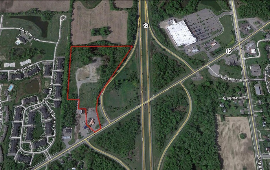 NWQ Michigan Ave & US-23, Pittsfield Township, MI à vendre - Photo principale – Image 1 sur 8