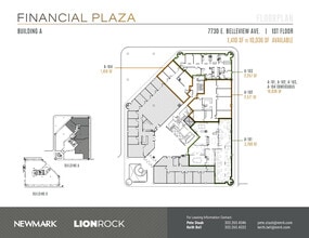 7730 E Belleview Ave, Greenwood Village, CO à louer Plan d’étage– Image 2 sur 2