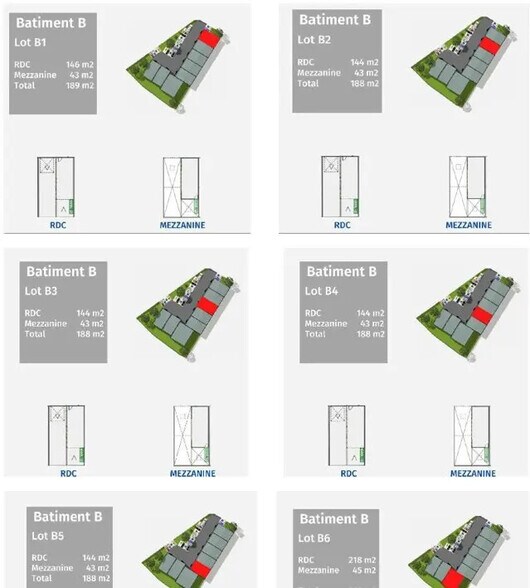 Local d'activités dans Mâcon à vendre - Plan de site – Image 2 sur 3