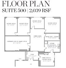 414-430 Mason St, San Francisco, CA à louer Plan d’étage– Image 2 sur 7