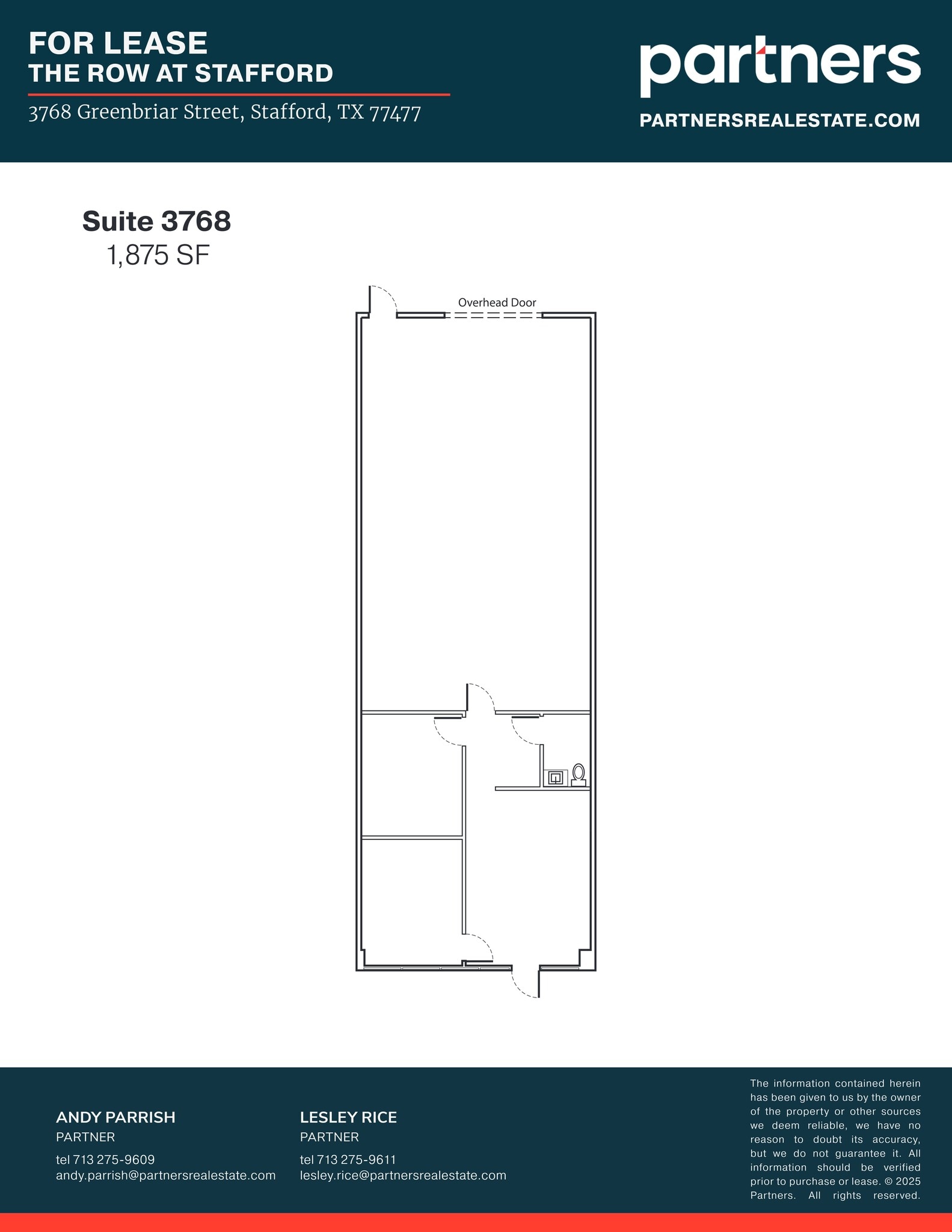 3750-3776 Greenbriar Dr, Stafford, TX à louer Plan de site– Image 1 sur 1