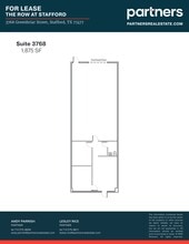 3750-3776 Greenbriar Dr, Stafford, TX à louer Plan de site– Image 1 sur 1