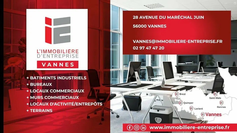 Bureau dans Vannes à louer - Photo de l’immeuble – Image 2 sur 2
