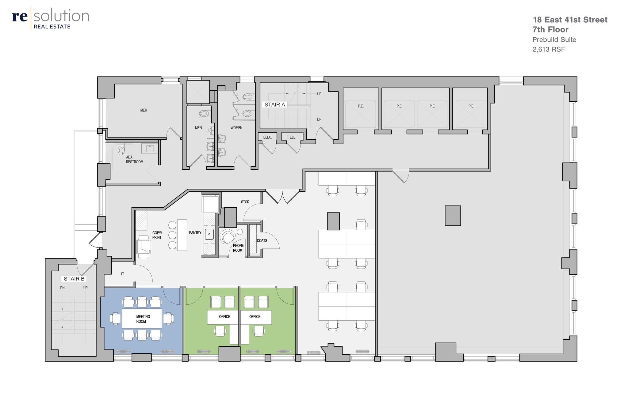 18 E 41st St, New York, NY à louer Plan de site– Image 1 sur 2