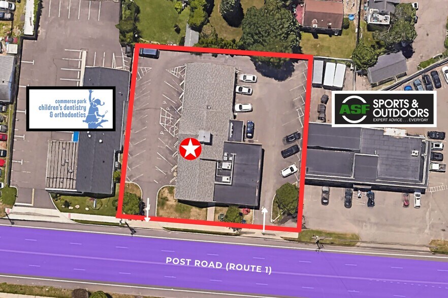 1568 Post E rd, Westport, CT à louer - Aérien – Image 2 sur 7