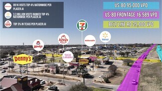 Plus de détails pour 114 US Highway 80 E, Mesquite, TX - Local commercial à vendre