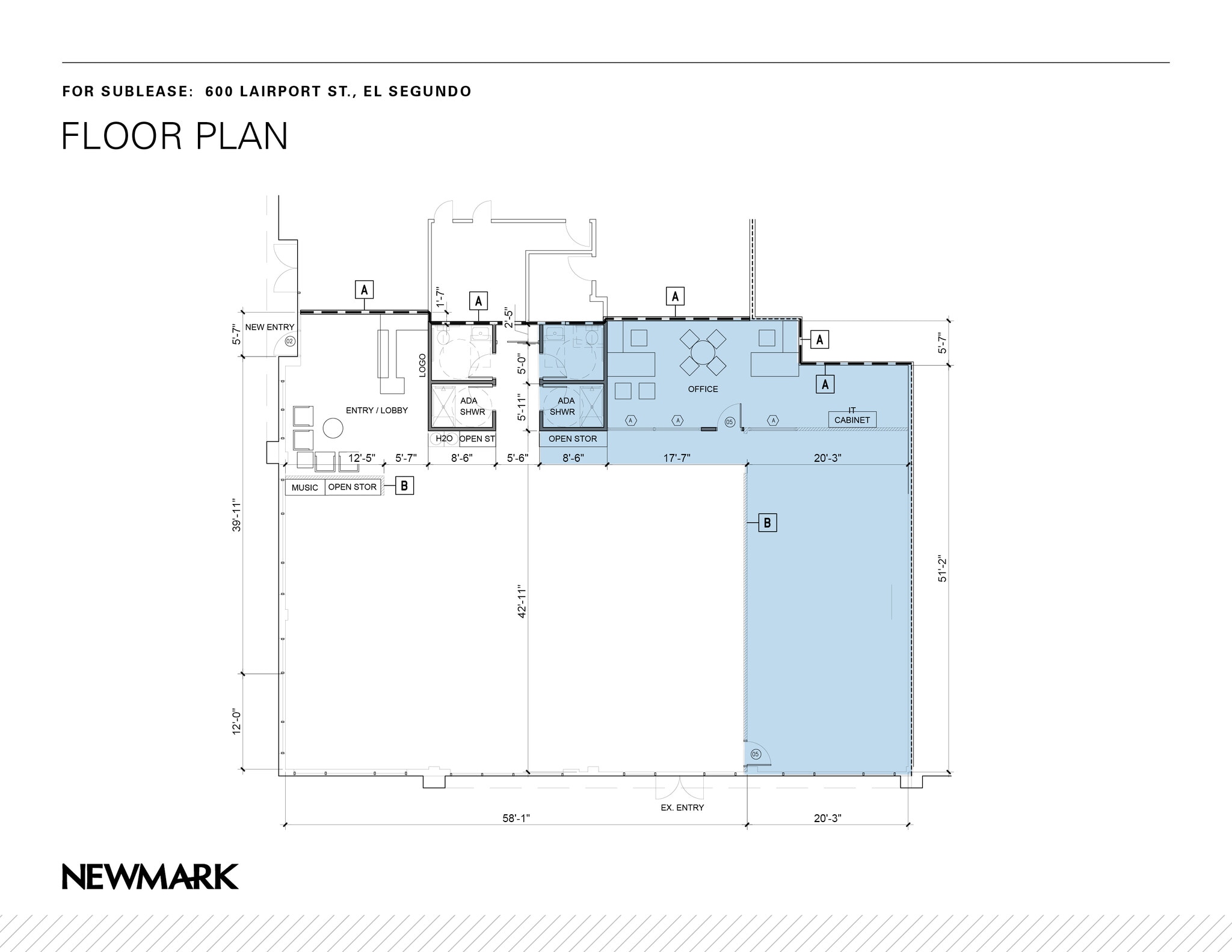 600 Lairport St, El Segundo, CA à louer Plan d’étage– Image 1 sur 11