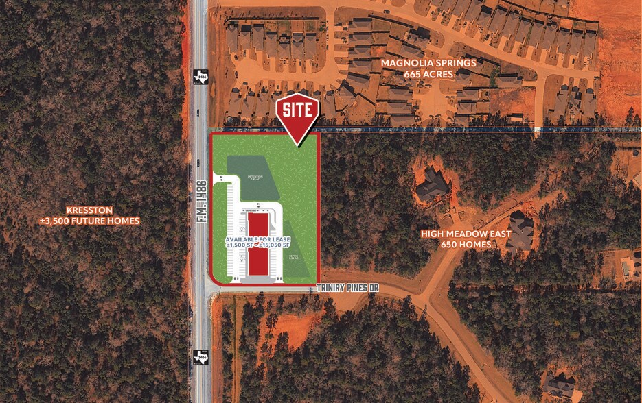 FM-1486 & Trinity Pines Drive, Montgomery, TX à louer - Photo de l’immeuble – Image 3 sur 6