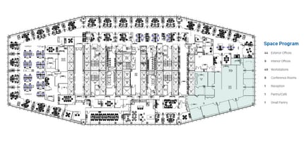 200 Park Ave, New York, NY à louer Plan d’étage– Image 1 sur 11