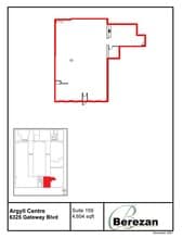 6325 Gateway Blvd NW, Edmonton, AB à louer Plan d’étage– Image 1 sur 1