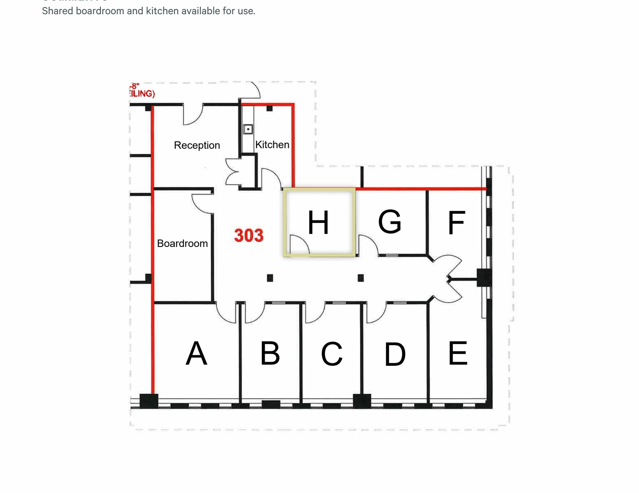 110 Eglinton Ave W, Toronto, ON à louer Plan d’étage– Image 1 sur 1