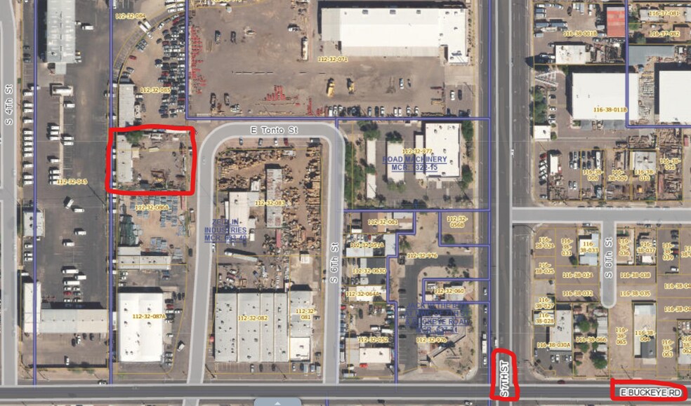 1010 5th St, Phoenix, AZ à louer - Aérien – Image 2 sur 2
