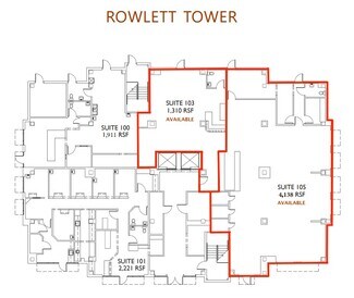 Plus de détails pour 3705 Lakeview Pkwy, Rowlett, TX - Bureau/Médical à louer