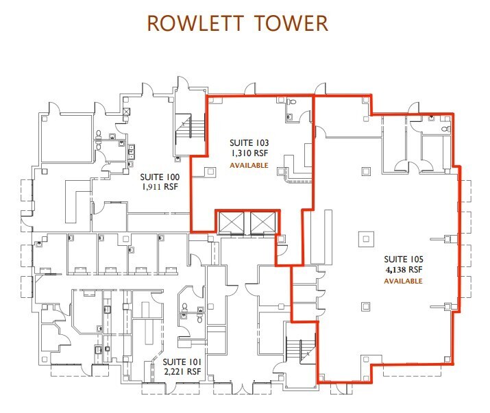 3705 Lakeview Pkwy, Rowlett, TX à louer Plan d’étage– Image 1 sur 5