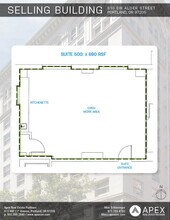 610 SW Alder St, Portland, OR à louer Plan d’étage– Image 1 sur 1