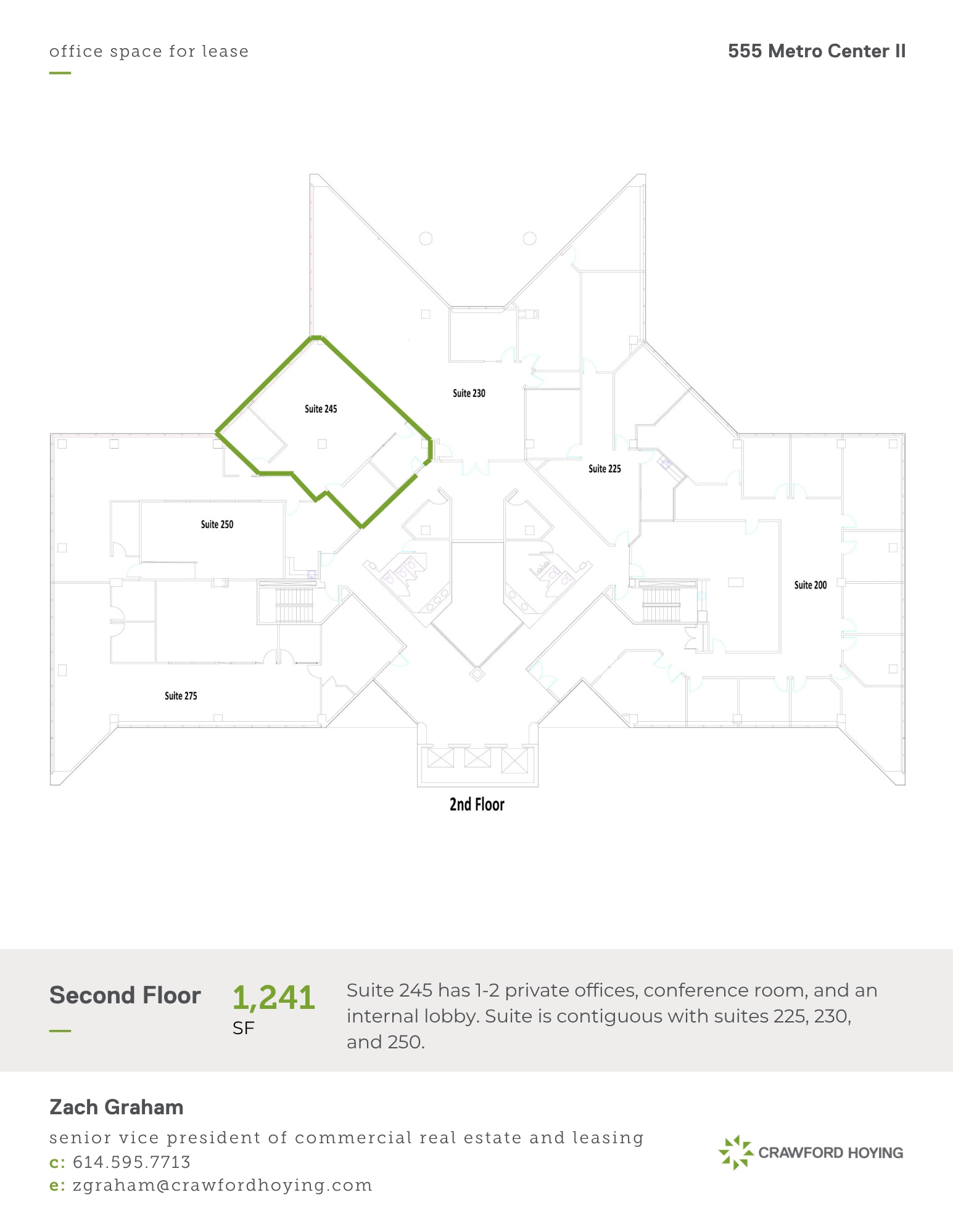 555 Metro Pl N, Dublin, OH à louer Plan d’étage– Image 1 sur 3