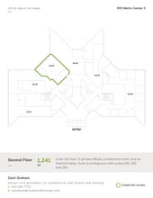 555 Metro Pl N, Dublin, OH à louer Plan d’étage– Image 1 sur 3