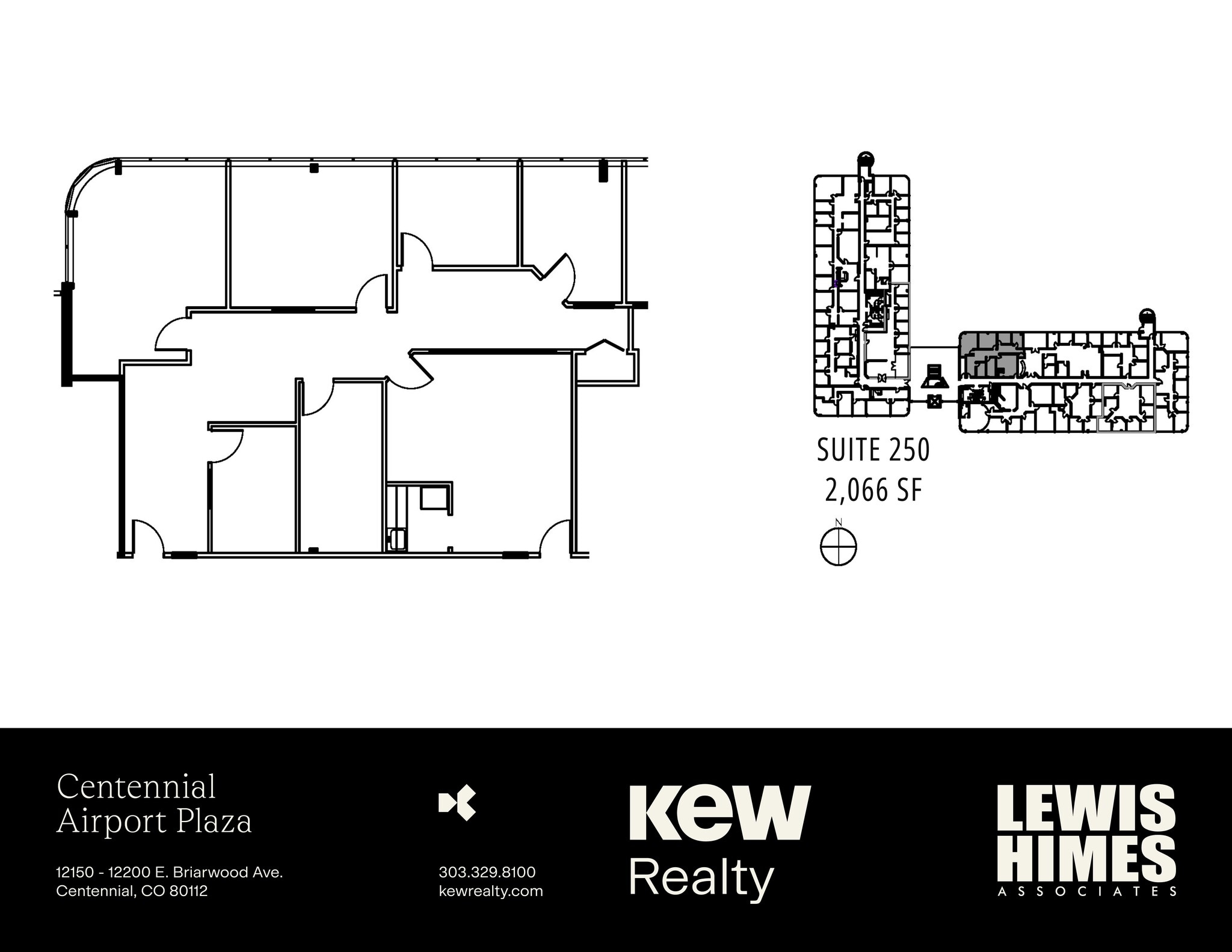 12150-12200 E Briarwood Ave, Centennial, CO à louer Plan de site– Image 1 sur 10