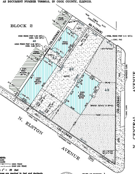 5717 N Elston Ave, Chicago, IL à louer - Plan cadastral – Image 3 sur 3