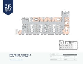 215 Park Ave S, New York, NY à louer Plan d’étage– Image 1 sur 6