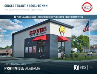 Plus de détails pour 400 S Memorial Dr, Prattville, AL - Local commercial à vendre
