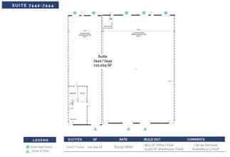 7492-7522 Reindeer Trl, San Antonio, TX à louer Plan d’étage– Image 1 sur 1