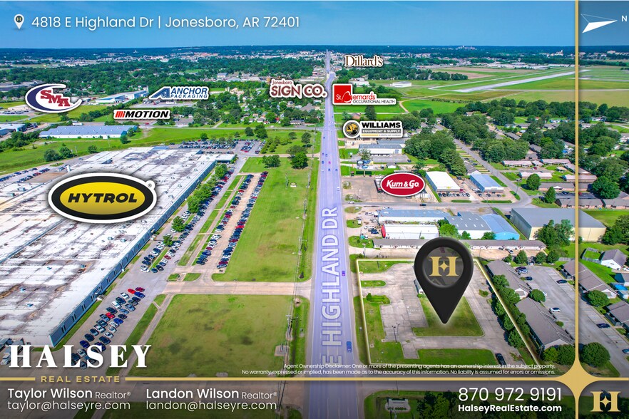 4818 E Highland Dr, Jonesboro, AR à vendre - Photo de l’immeuble – Image 3 sur 6