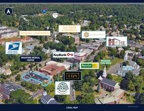 954-960 Main St, Branford, CT - VUE AÉRIENNE  vue de carte