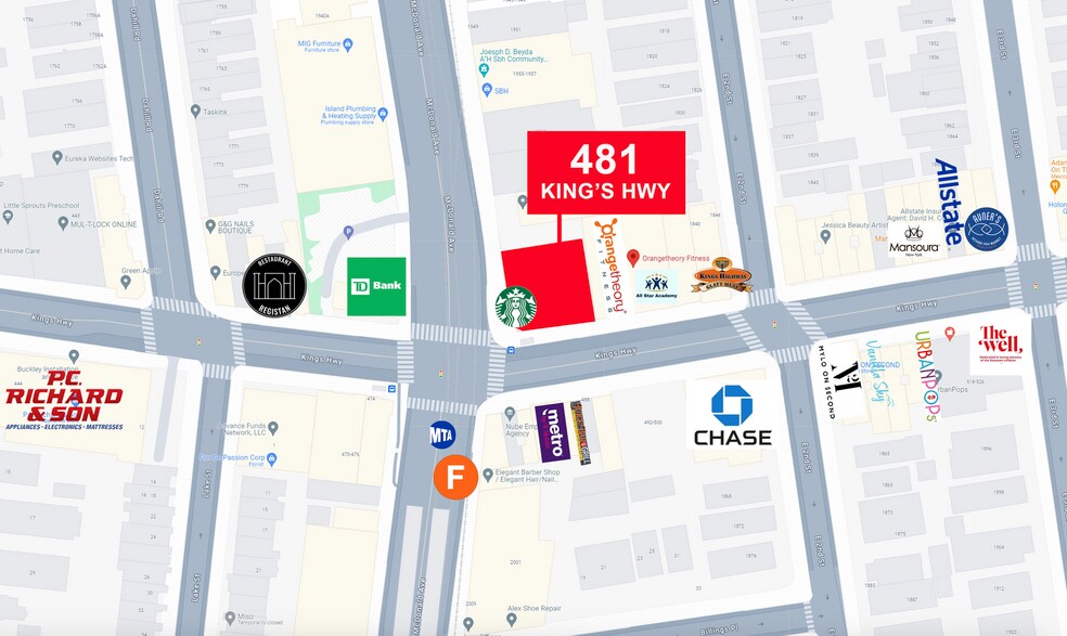 481 Kings Hwy, Brooklyn, NY à louer - Aérien – Image 3 sur 4