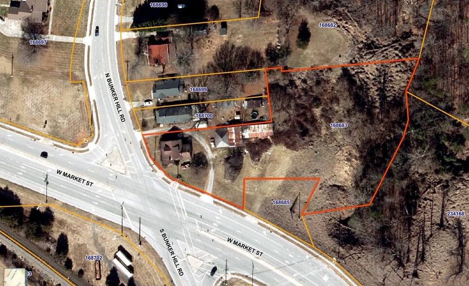 102 N Bunker Hill Rd, Colfax, NC à vendre - Aérien – Image 2 sur 4