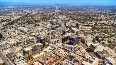 9625-9647 Brighton Way, Beverly Hills, CA - Vue aérienne  vue de carte - Image1