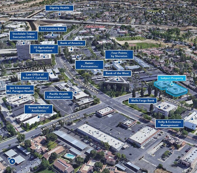 5401 Business Park S, Bakersfield, CA à louer - Aérien – Image 2 sur 2