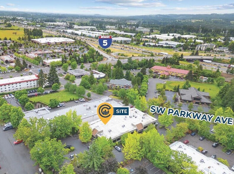 25260 SW Parkway Ave, Wilsonville, OR à vendre - Aérien – Image 2 sur 11