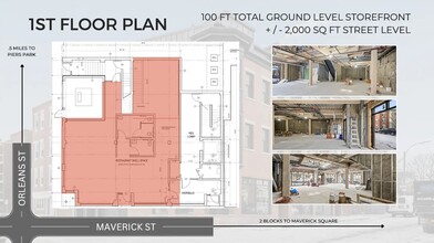 173 Maverick St, Boston, MA à louer Plan d’étage– Image 1 sur 1