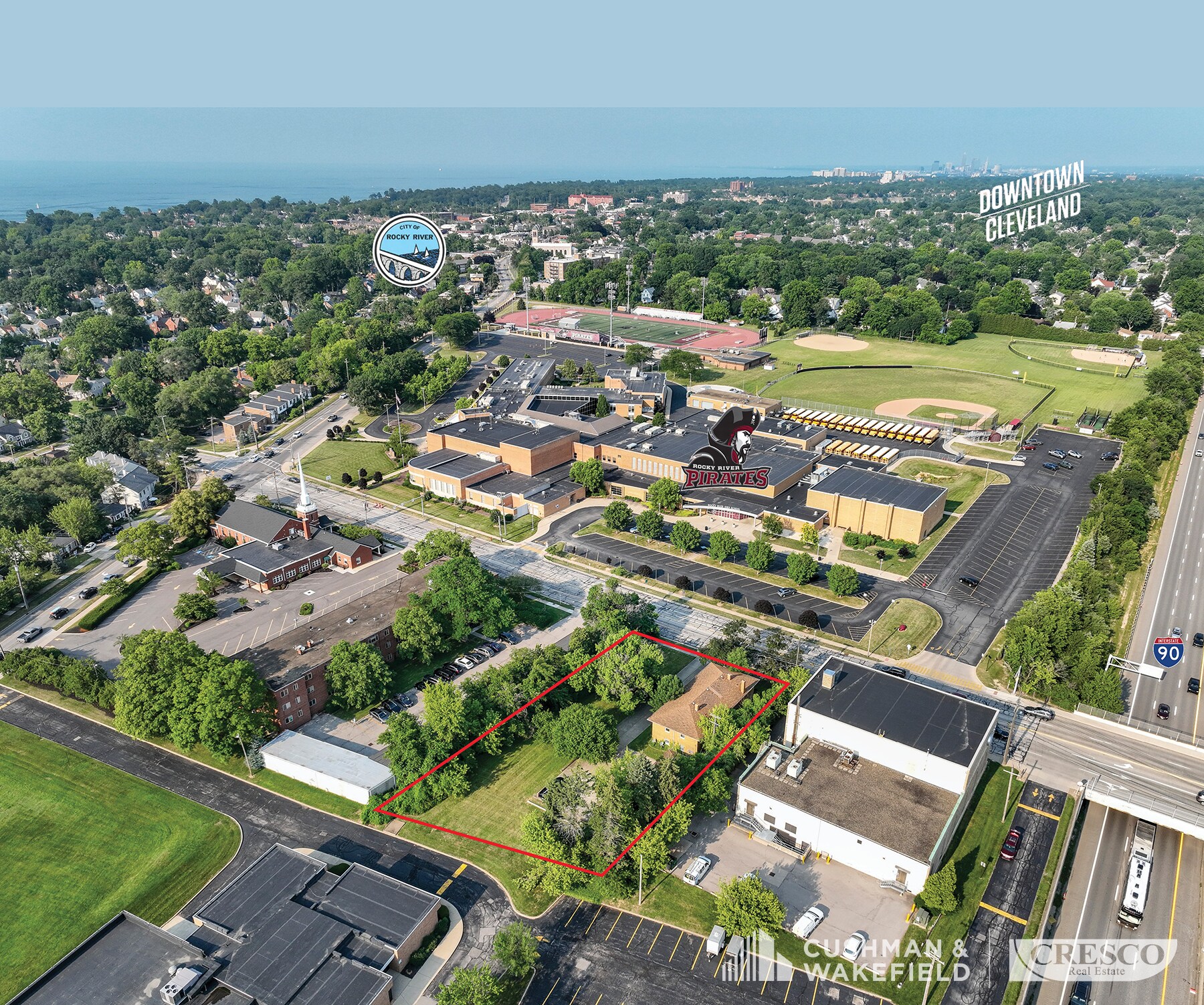 1560 Wagar Rd, Rocky River, OH à vendre Photo de l’immeuble– Image 1 sur 6