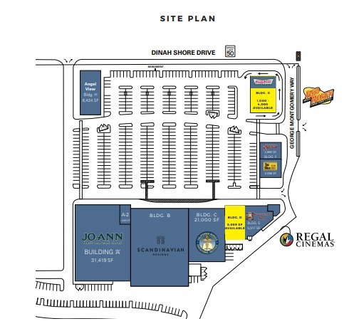 Monterey Dr, Rancho Mirage, CA à louer Plan de site– Image 1 sur 2