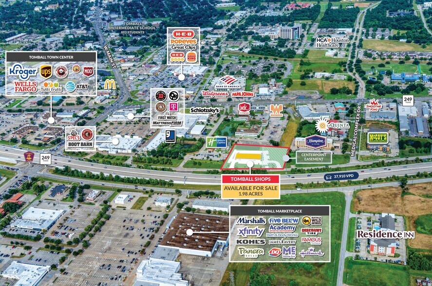 NEQ Tomball Parkway & Medical Complex Dr, Tomball, TX à vendre - Photo de l’immeuble – Image 3 sur 5